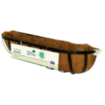WG24T - Kingfisher 24 in Wall Trough Planter with Coco Liner - Image 2