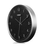T878503BLK Tower Glitz 30 Cm Wall Clock – Black