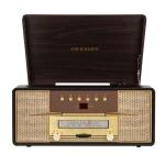 CR7016A-MA4 – Crosley Rhapsody Mahogany Entertainment Center record player - Image 3