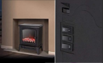 WL46021 – MABLE 2KW COMPACT STOVE FIRE BLACK - Image 2