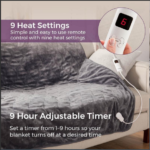 C81148 – CARMEN FLEECE ELECTRIC OVER BLANKET