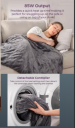 C81148 – CARMEN FLEECE ELECTRIC OVER BLANKET - Image 3