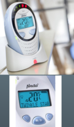 A003469 Alecto Baby Dbx-88 Eco Baby Monitor W/display (2 X Plug Adapters) - Image 2