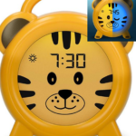 A004696 - Alecto Baby Bc-100 Tiger Sleep Trainer/night Light/alarm Clock