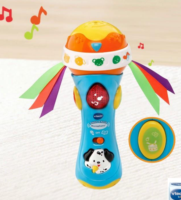 V12185400 – Vtech Babble & Rattle Mic – Electronix.ie