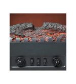WL46019 – WINGHAM 2KW ELECTRIC DOUBLE DOOR FIRE STOVE BLACK - Image 4