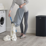 50004JJ – JOSEPH JOSEPH TOTA™ 90-LITRE LAUNDRY SEPARATION BASKET - BLACK - Image 2