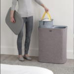 50001JJ – JOSEPH JOSEPH TOTA™ 60-LITRE LAUNDRY SEPARATION BASKET - GREY - Image 2