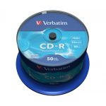 CD-R DataLife Branded 80 min52x NonPrint RetSpind 50pk