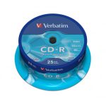 CD-R DataLife Branded 80 min52x NonPrint RetSpind 25pk