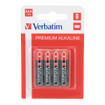 Verbatim Premium AAA Alkaline Battery - 4 Pack