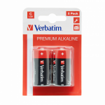 Verbatim Premium C Alkaline Battery - 2 Pack