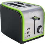 ZANUSSI TOASTER 2 SLICE ZST-6579 GREEN