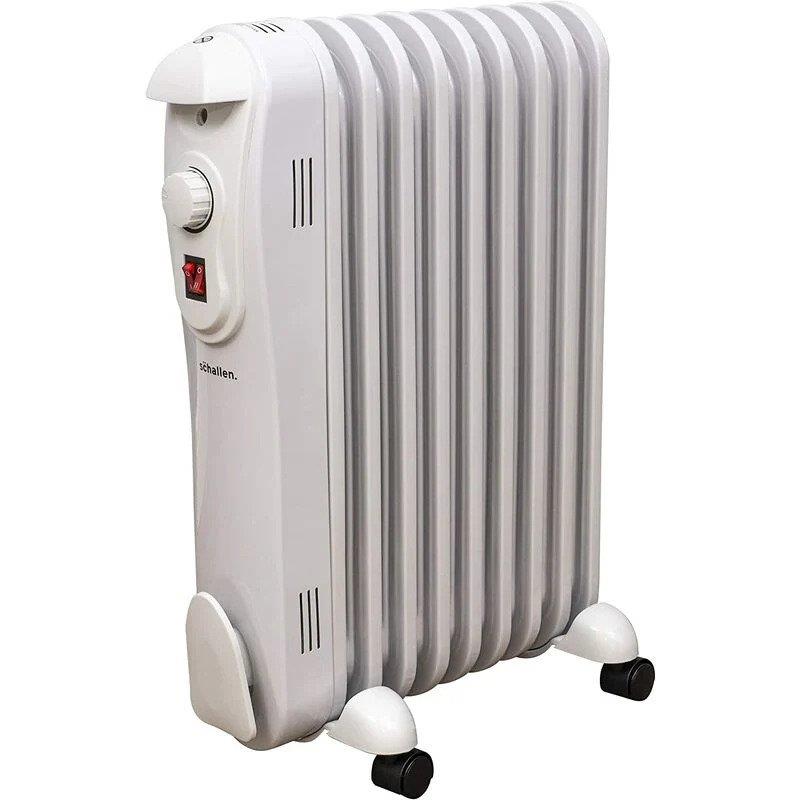 2KW SLIM 9FIN PORTABLE OIL RADIATOR 2KW SLIM 9FIN PORTABLE OIL RADIATOR - 817762 - Image 1