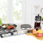 LLOYTRON TWIN HOTPLATE 2KW S/S - E4203S - Image 2