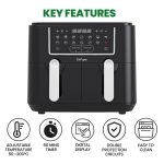 EIRFRYER DUAL BASKET 9L + ACC'S - 033260 - Image 5