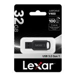 LEXAR 32GB JumpDrive V400 USB 3.0 Flash Drive,100MB/s read