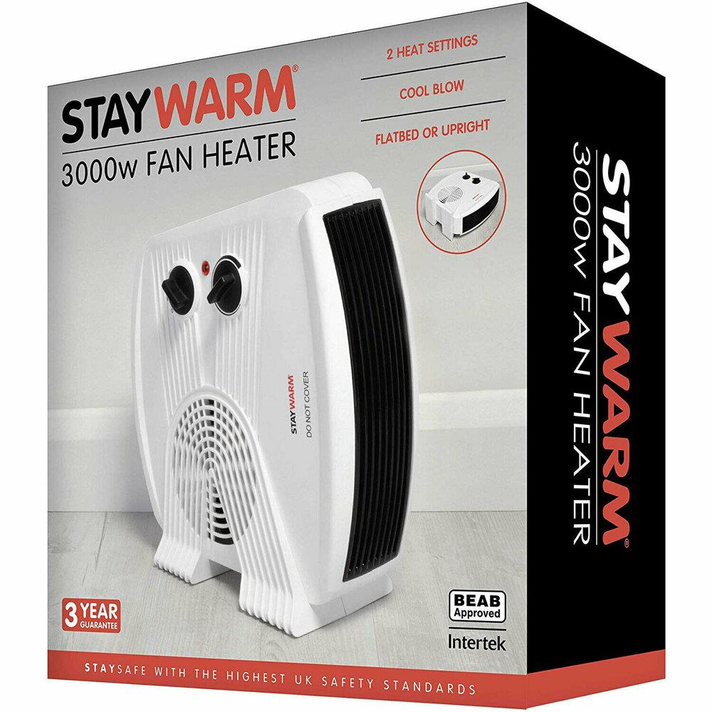 STAYWARM 3KW UPRIGHT FLATBED HEATER STAYWARM 3KW UPRIGHT/FLATBED HEATER - F2035W - Image 1