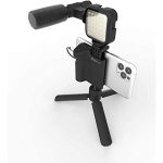 LIKE ME - LIGHT & MICROPHONE , Holder Vlogging Kit - 225-DPS-VLG2K
