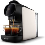 LM9012/00 PHILIPS L'OR BARISTA SUBLIME CAPSULE COFFEE MACHINE, DOUBLE SHOT, 1 OR 2 CUPS, FULL COFFEE MENU, WHITE