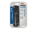 Replacement remote control for Philips TVs - 2-TLC045