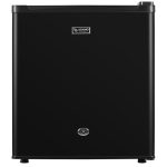 ADAMO BC-50BK Table Top Fridge with Ice Box & Lock Black