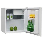 ADAMO BC-50C Table Top Fridge 46L with Ice Box & Lock | White