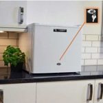 ADAMO BC-50C Table Top Fridge 46L with Ice Box & Lock | White - Image 4