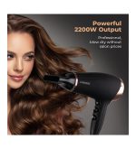 Carmen C80022COP Noir II 2200W Hair Dryer Black and Copper - Image 3