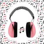 Alecto A003412  BV-71RE Earmuffs for Babies and Toddlers - Pink