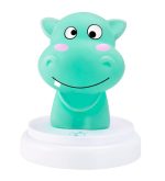 Alecto A003990  SILLY HIPPO LED Night Light - Hippo - Blue