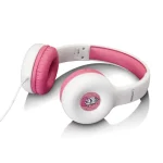 LENCO HP-010PK - Headphone for Kids with Stickers | Pink - Image 2