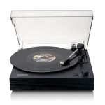 LENCO LS-15BK - Record player with Bluetooth®, Two Built-in Speakers & AT3600L Cartridge - Black - Image 2