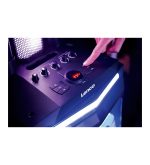 LENCO PA-220BK P.A.with Subwoofer & Detachable Tweeter Column & 2 Mics - Image 9