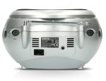 LENCO SCD-24 BLACK/SILVER - Portable Stereo FM Radio with CD player - Image 5
