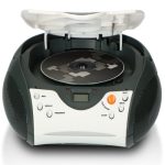 LENCO SCD-24 WHITE - Portable Stereo FM Radio with CD player - Image 2