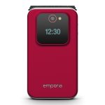 emporiaJOY-LTE V228i-LTE_001_R Senior Mobile Phone 4G Volte Flip Mobile Phone with Emergency Call - Red - Image 2