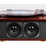 041650 - TREVI 30W TURNTABLE WOODEN