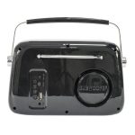 140715  - MADISON RETRO FM BT 30W RECH RADIO BLACK - Image 4