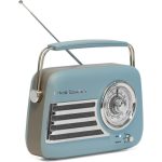 143617 - MADISON FM BT RECH RADIO MAT BLUE