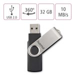 161215 - HAMA ROTATE 32GB USB KEY 2.0