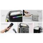 181817 - HF MUSICBOX 200 KARAOKE SPEAKER SLV - Image 4