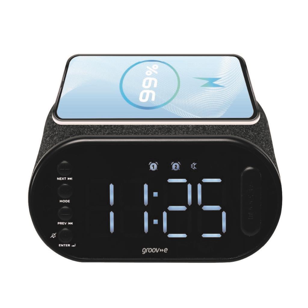 299503 - GROOV-E ALARM CLOCK RADIO 299503 - GROOV-E ALARM CLOCK RADIO - Image 1