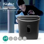 329472 - NEDIS A4 6 SHEET 12LTR SHREDDER - Image 2