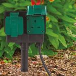 452506 - TWIN OUTDOOR GARDEN SOCKET CABLE 3M - Image 2