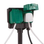 452506 - TWIN OUTDOOR GARDEN SOCKET CABLE 3M - Image 3