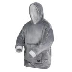 973877 - HEATED HOODIE GREY OVERSIZED - Image 5