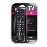 Replacement remote control for LG TVs 52-TLC02