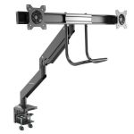 StarTech.com ARMSLMBARDUO monitor mount / stand 81.3 cm (32") Black