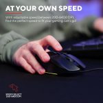 T25036 - TRUST GXT 109 FELOX GAMING MOUSE BK - Image 4